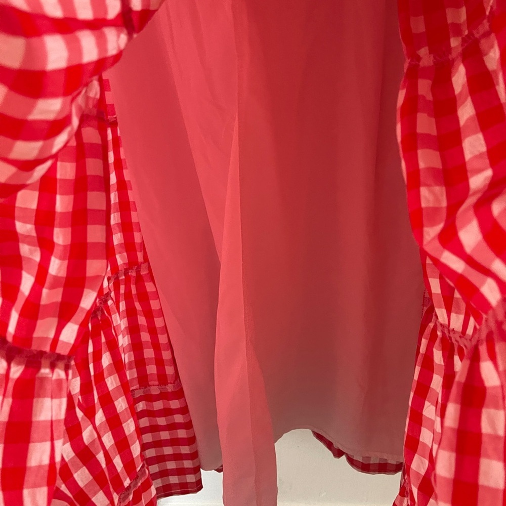 Sister Jane Love Note gingham midi dress size XS spring country cottagecore - Picture 11 of 15